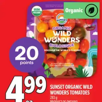 Metro SUNSET ORGANIC WILD WONDERS TOMATOES offer