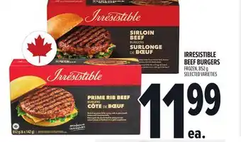 Metro IRRESISTIBLE BEEF BURGERS offer