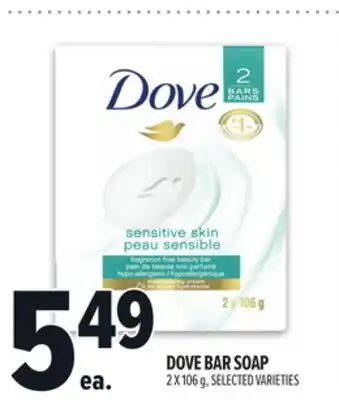 Metro DOVE BAR SOAP offer