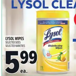 Metro LYSOL WIPES offer