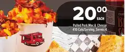 Metro PULLED PORK MAC & CHEESE offer