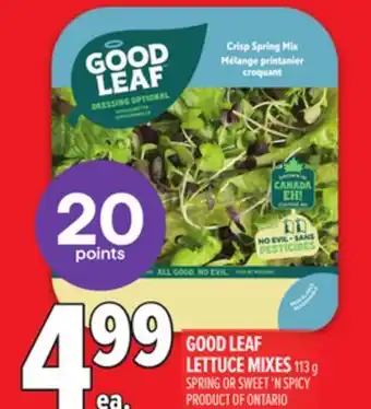 Metro GOOD LEAF LETTUCE MIXES offer