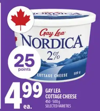 Metro GAY LEA COTTAGE CHEESE offer