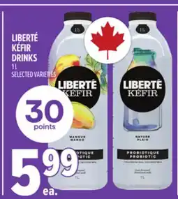 Metro LIBERTÉ KÉFIR DRINKS offer