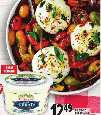 Metro BELGIOISO BURRATA MINI offer