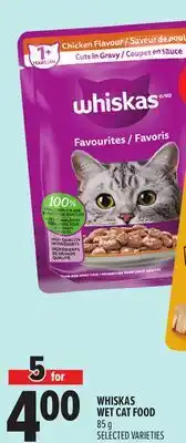 Metro WHISKAS WET CAT FOOD offer