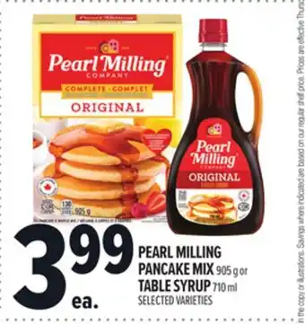 Metro PEARL MILLING COMPANY PANCAKE MIX offer
