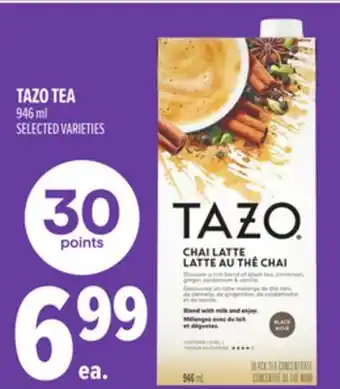 Metro TAZO TEA offer