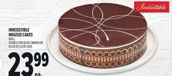 Metro IRRESISTIBLE MOUSSE CAKES offer