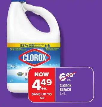 Metro CLOROX BLEACH offer