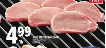 Metro BONELESS PORK LOIN CHOPS offer