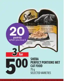 Metro SHEBA PERFECT PORTIONS WET CAT FOOD offer