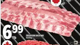 Metro FRESH PORK BACK RIBS offer