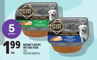 Metro NATURE'S RECIPE WET DOG FOOD offer