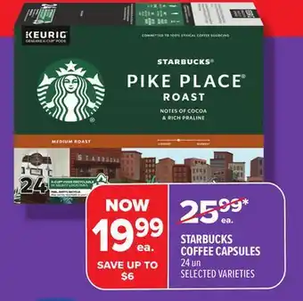 Metro STARBUCKS COFFEE CAPSULES offer