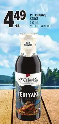 Metro P.F. CHANG'S SAUCE offer