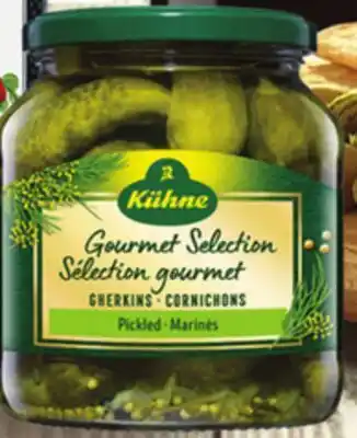 Longo's Kuhne Gourmet Selection Gherkins offer