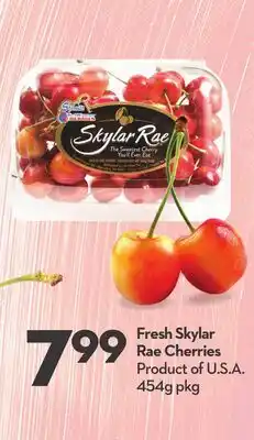 Longo's Fresh Skylar Rae Cherries offer