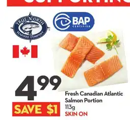 Longo's Fresh Canadian Atlantic Salmon Portion offer