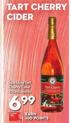 Longo's Sparkling Tart Cherry Cider offer