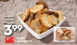 Longo's Crostini offer