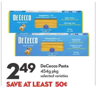 Longo's Pasta offer