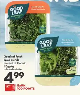 Longo's Goodleaf Fresh Salad Blends offer