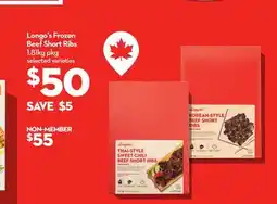 Longo's Longo's Frozen Beef Short Ribs offer