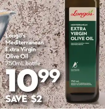 Longo's Mediterranean Extra Virgin Olive Oil offer