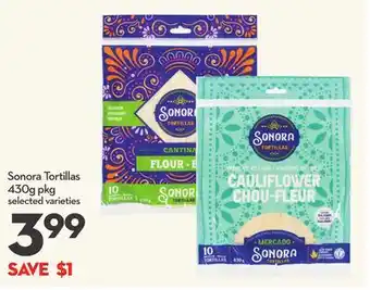 Longo's Tortillas offer