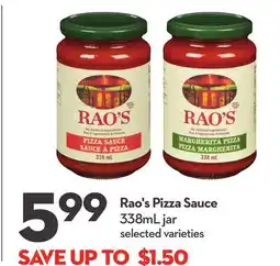 Longo's Pizza Sauce offer