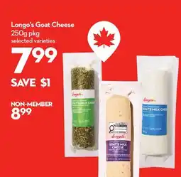 Longo's Longo's Goat Cheese offer