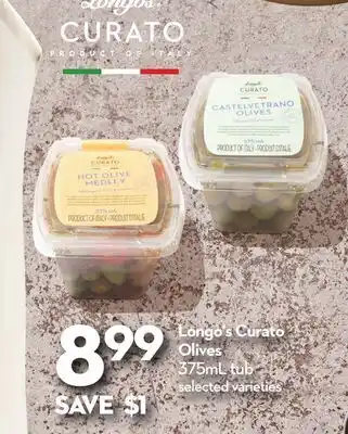 Longo's Longo's Curato Olives offer