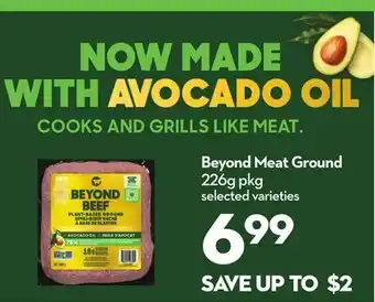 Longo's Beyond Meat Ground offer