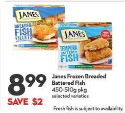 Longo's Frozen Breaded Battered Fish offer