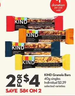 Longo's Granola Bars offer