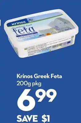 Longo's Krinos Greek Feta offer