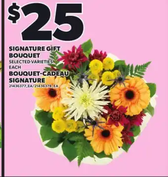 Independent Grocer SIGNATURE GIFT BOUQUET offer