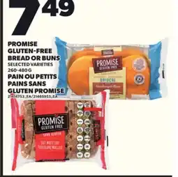 Independent Grocer PROMISE GLUTEN-FREE BREAD OR BUNS, 260-480 G offer