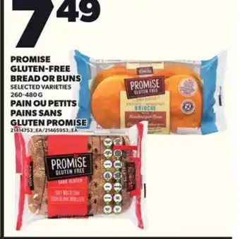 Independent Grocer PROMISE GLUTEN-FREE BREAD OR BUNS, 260-480 G offer