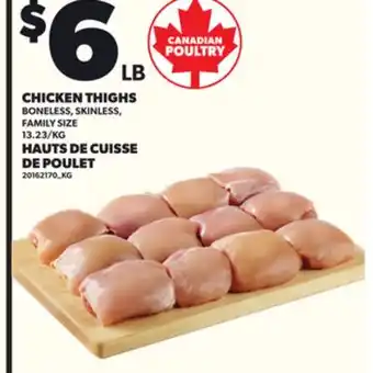 Independent Grocer CHICKEN THIGHS offer