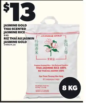 Independent Grocer JASMINE GOLD THAI SCENTED JASMINE RICE 8 KG offer