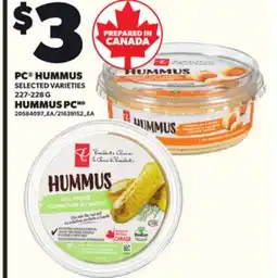 Independent Grocer PC HUMMUS, 227-228 G offer