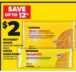 Independent Grocer NO NAME PASTA, 900 G offer