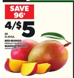 Independent Grocer RED MANGO offer