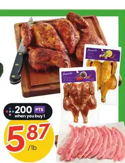 Sobeys PANACHE Flattened Chicken offer