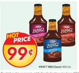 Sobeys KRAFT BBQ Sauce offer