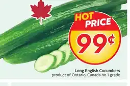 Sobeys Long English Cucumbers offer