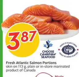 Sobeys Fresh Atlantic Salmon Portions offer