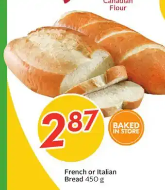 Sobeys French or Italian Bread offer